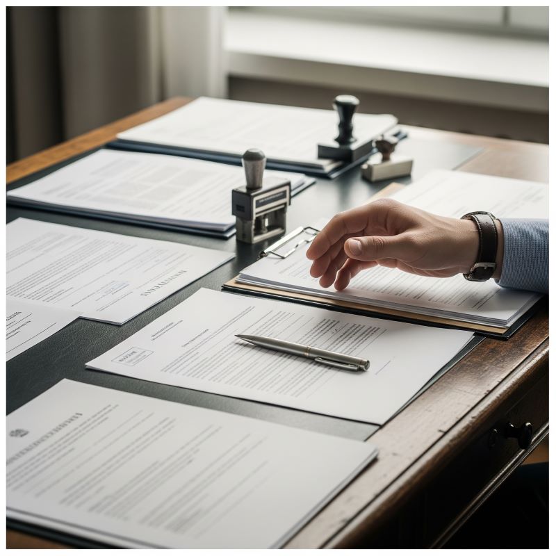 Co zabrać do notariusza?